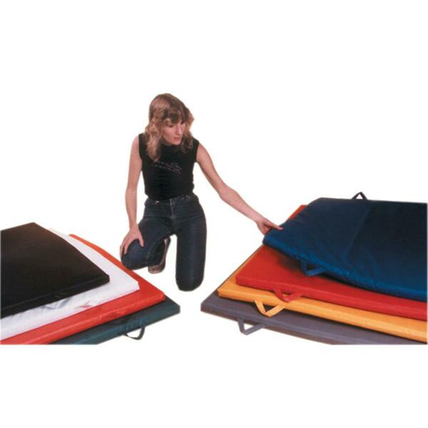 Fabrication Enterprises 5 X 7 Ft. Non-Folding Mat With Handles, 2 In. Polyurethane Cover 38-0302